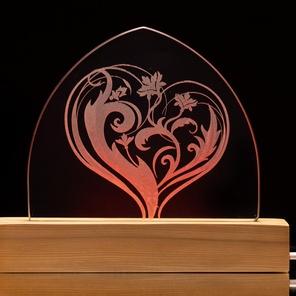 Светильник "Сердце"